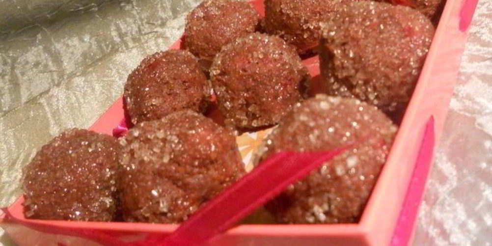 Рецепт шоколадна-клубничных конфеты с розмарином