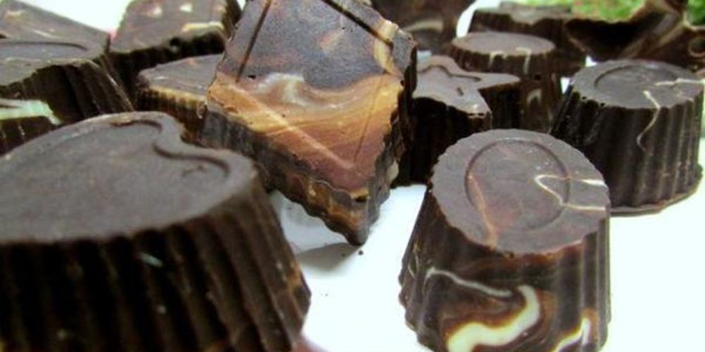 Рецепт шоколадных конфет радужных