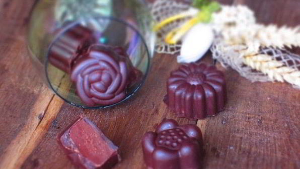 шоколадные конфеты с кофейной начинкой