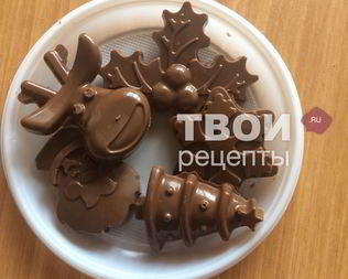 Шоколадные конфеты с орешками