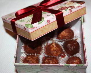 Творожные конфеты бабушке на 80-летие