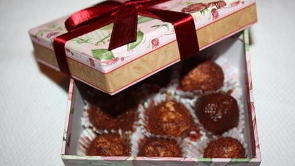 Творожные конфеты бабушке на 80-летие