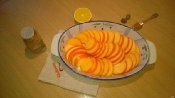 крамбл с хурмой