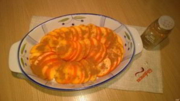 крамбл с хурмой