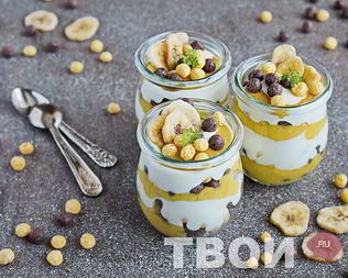 Банановый крем