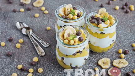 Банановый крем