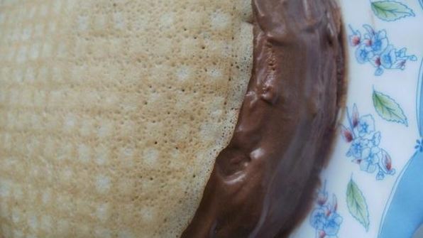 блинный тортик с пудинговым кремом