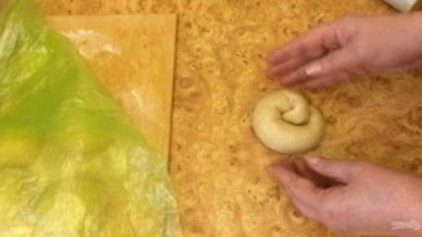 булочки улитки с заварным кремом