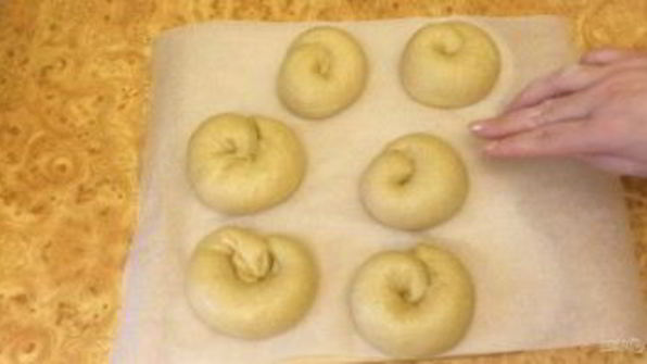 булочки улитки с заварным кремом