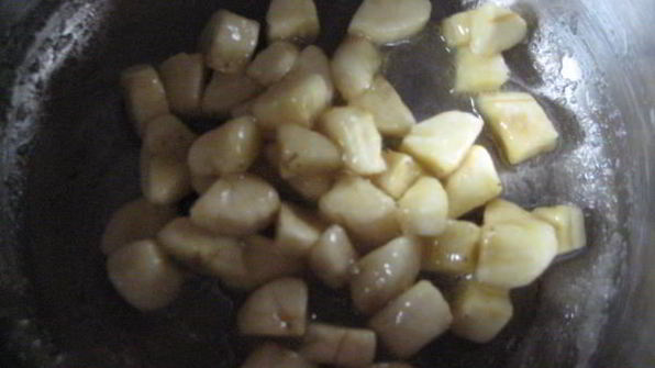 корзиночки с бананами и белковым кремом