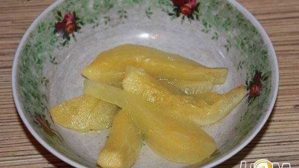 крем из тофу с печеной грушей