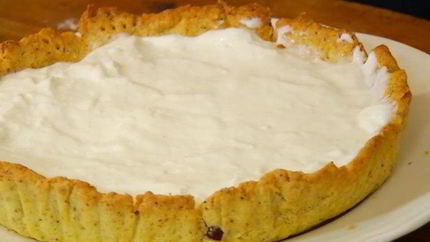 Кростата с йогуртовым кремом