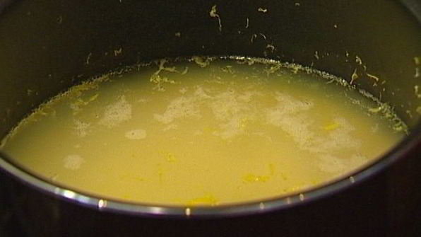 рисовый пудинг с лимонным кремом