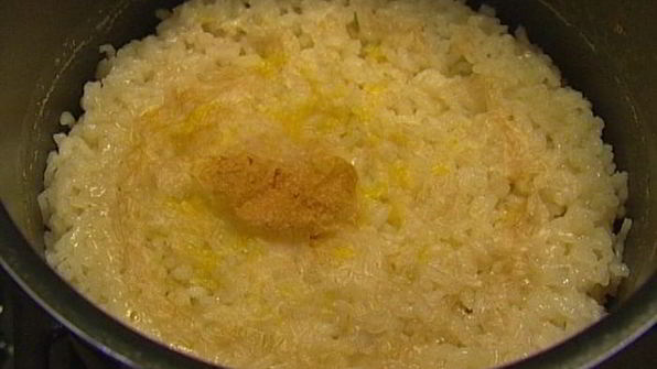 рисовый пудинг с лимонным кремом