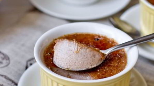 шоколадное крем-брюле