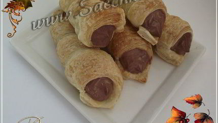 Слоеные трубочки с кремом