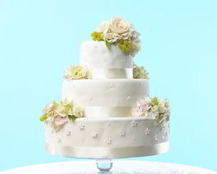 Цветы из крема