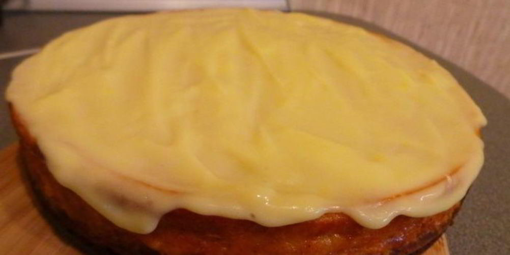 Рецепт тыквенного чизкейка с заварным апельсиновым кремом