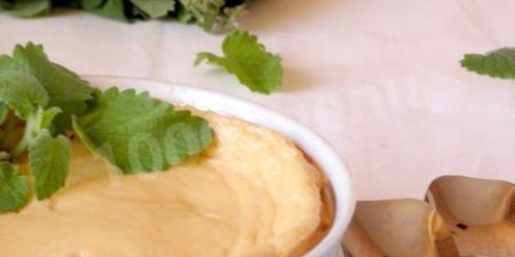 Рецепт запеченного крема из ряженки