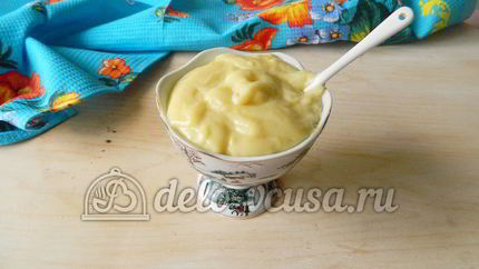 Заварной крем без масла