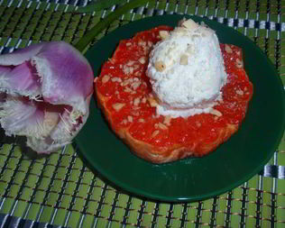 Легкий грейпфрутовый десерт