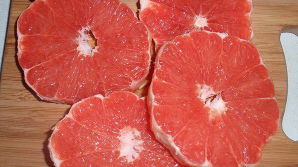 легкий грейпфрутовый десерт