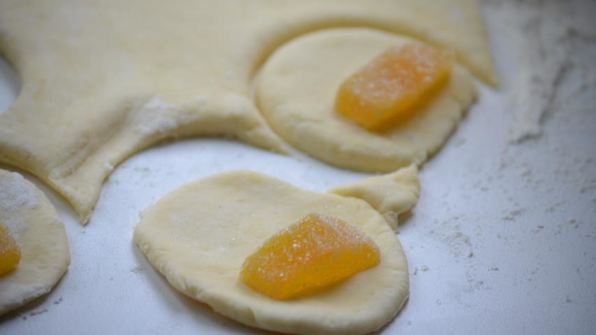 булочки с мармеладом