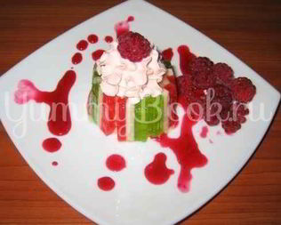 Десерт с мармеладом