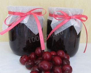 Домашний мармелад из вишни