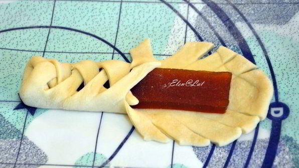 косички с мармеладом