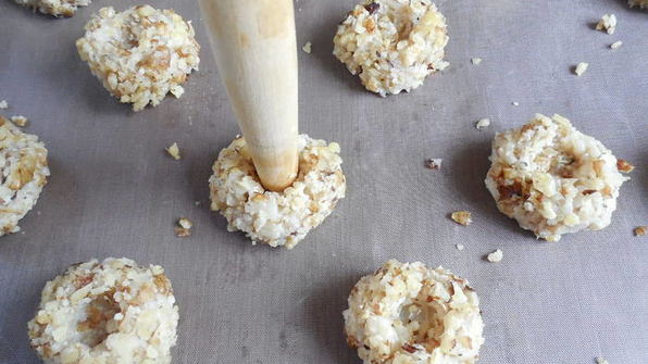 ризотто-трюфели с луковым мармеладом