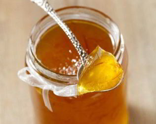 Золотистый лимонный мармелад