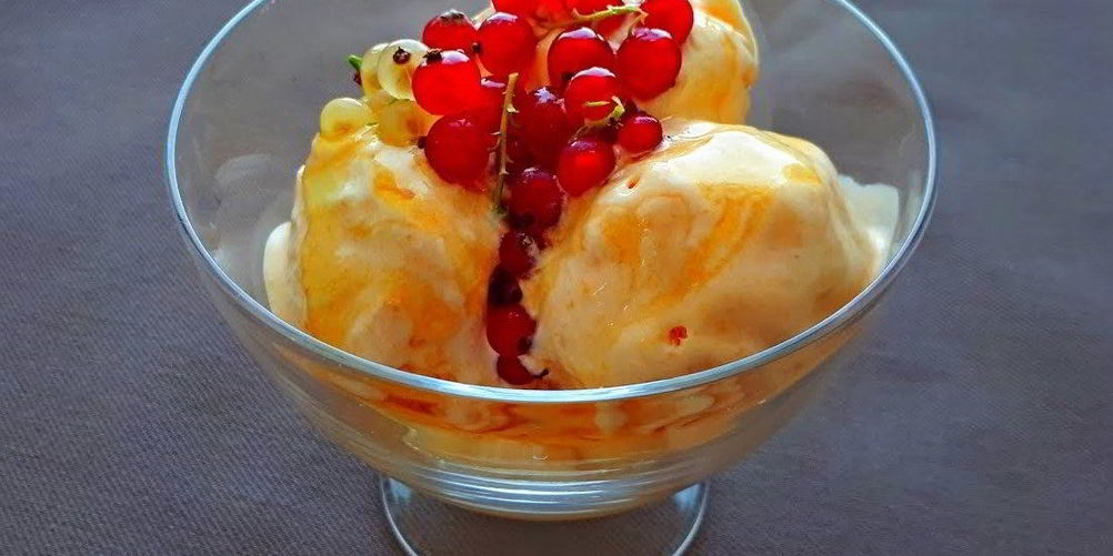 Рецепт абрикосового мороженого