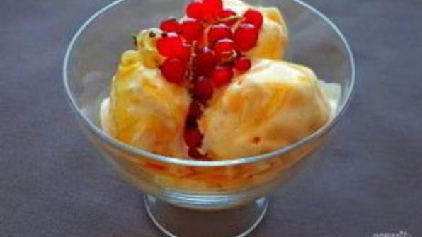 абрикосовое мороженое