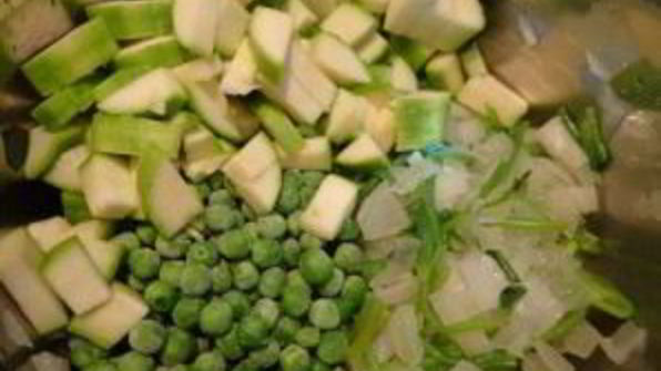 блюда из мороженого горошка