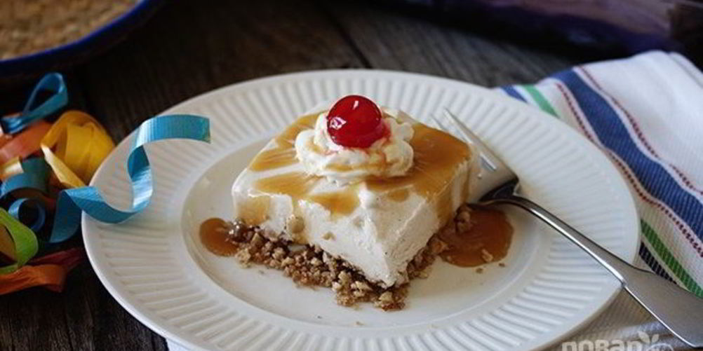 Рецепт десерта из мороженого с корицей