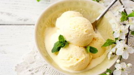 Домашнее мороженое на основе английского крема
