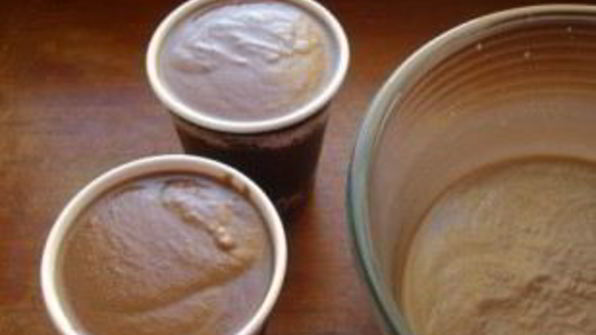 домашнее шоколадное мороженое