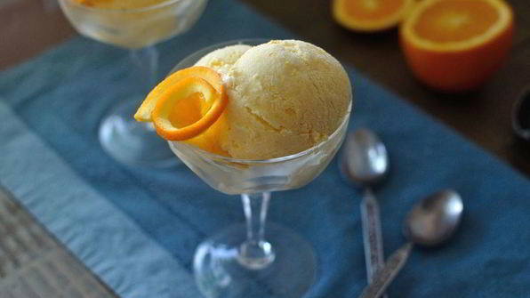 фруктовое мороженое