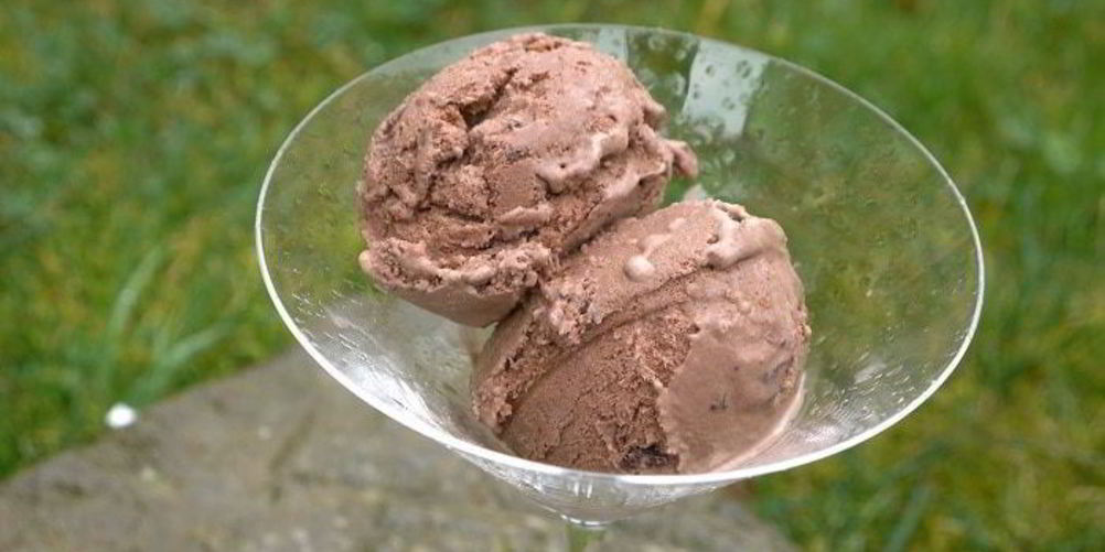 Рецепт хрустящего шоколадного мороженого