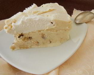 Кофейный торт-мороженое