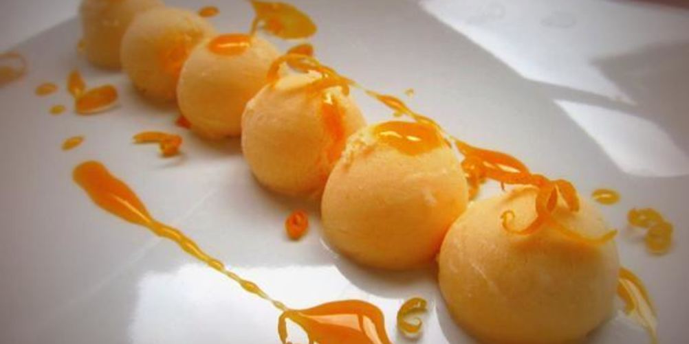 Рецепт мандаринового мороженого