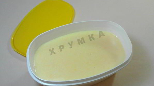 мороженое из молока и сахара