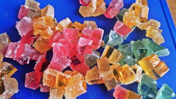 мороженое из риса и мармелада