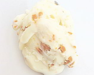 Мороженое с двойным белым шоколадом