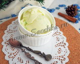 Мятное мороженое