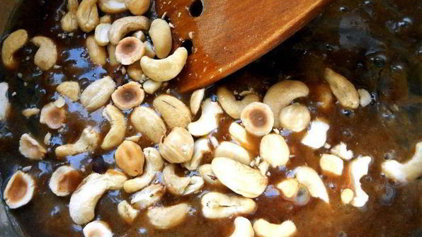 шоколадное мороженое с брауни