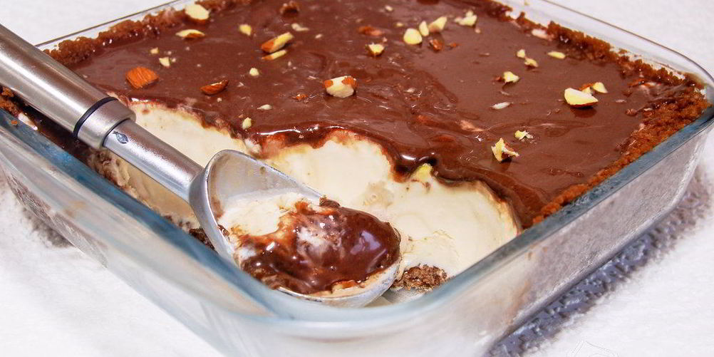 Рецепт шоколадного торта-мороженого