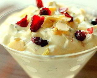 Сливочный пломбир с цукатами