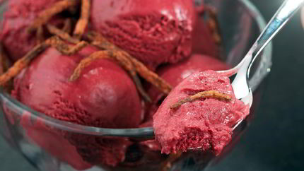 Свекольное мороженое